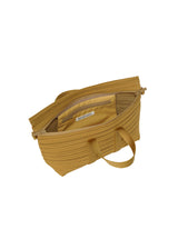 PLEATS BOSTON BAG Bag Ochre