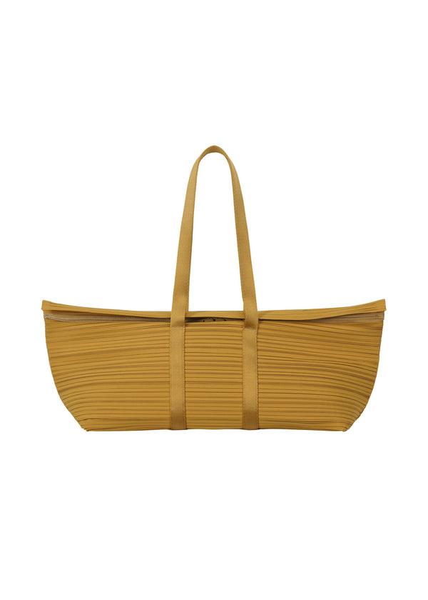 PLEATS BOSTON BAG Bag Ochre