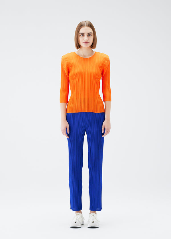 MONTHLY COLORS : JULY Trousers Dark Orange