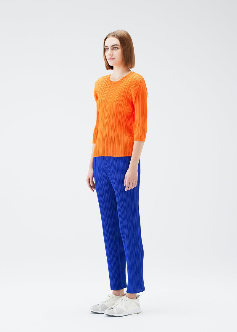 MONTHLY COLORS : JULY Trousers Dark Orange