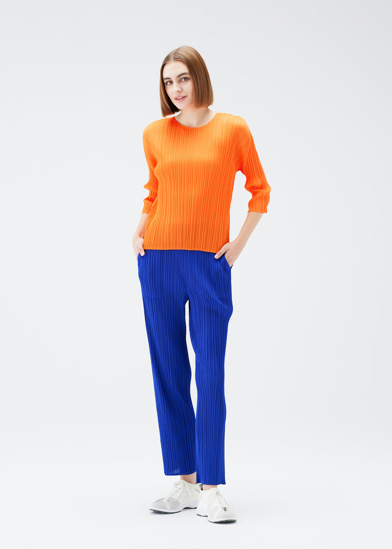 MONTHLY COLORS : JULY Trousers Dark Orange