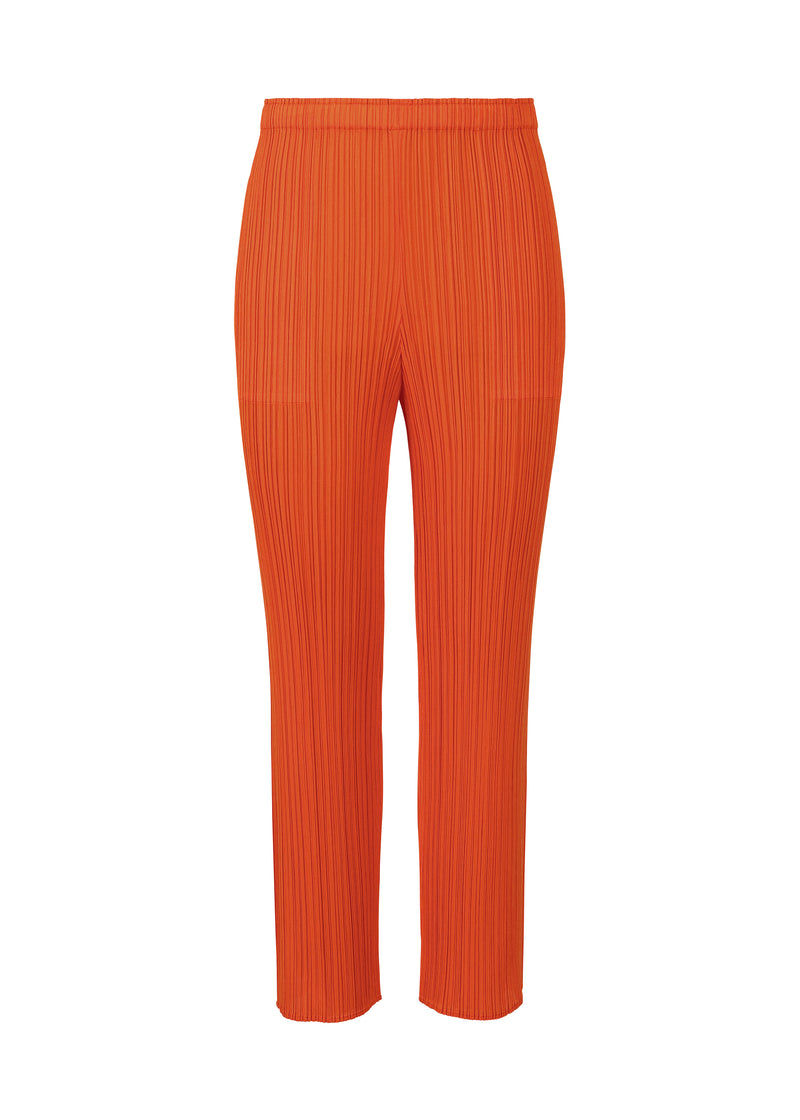 MONTHLY COLORS : JULY Trousers Dark Orange