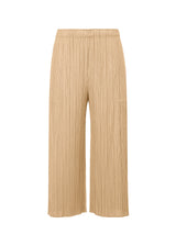 MONTHLY COLORS : AUGUST Trousers Beige