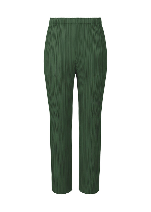 MONTHLY COLORS : OCTOBER Trousers Deep Green