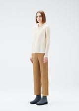 MONTHLY COLORS : DECEMBER Trousers Off White