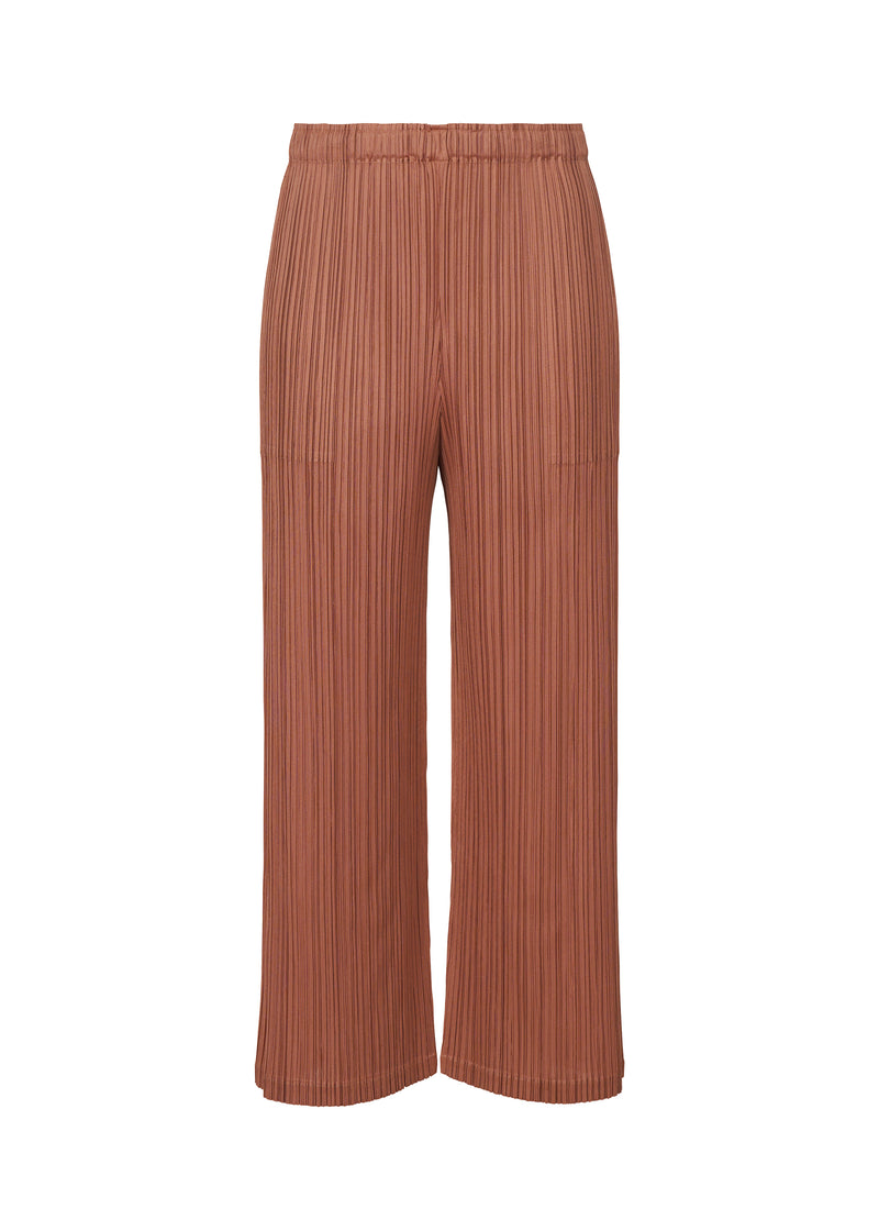 MONTHLY COLORS : DECEMBER Trousers Copper Brown