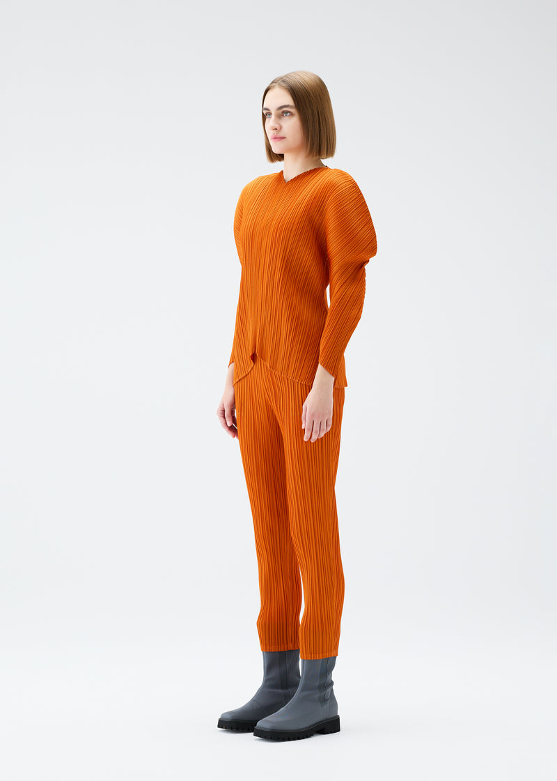 WORMHOLE Trousers Dark Orange