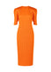 MONTHLY COLORS : JULY Dress Orange