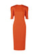 MONTHLY COLORS : JULY Dress Dark Orange