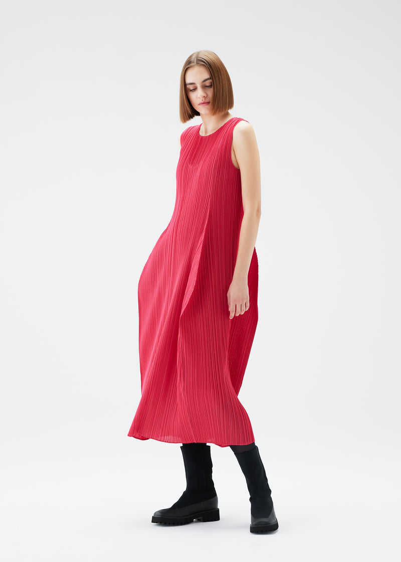 POWAN Dress Pink Red