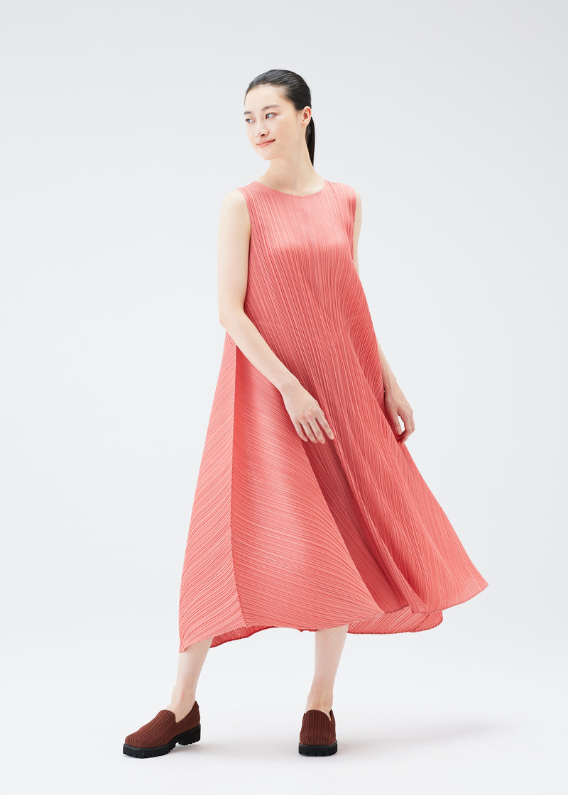 SOLAR FLARE Dress Coral Pink