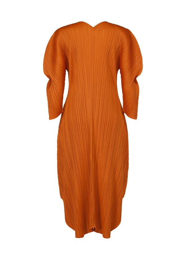 WORMHOLE Dress Dark Orange