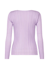 SOFT PLEATS Top Light Purple