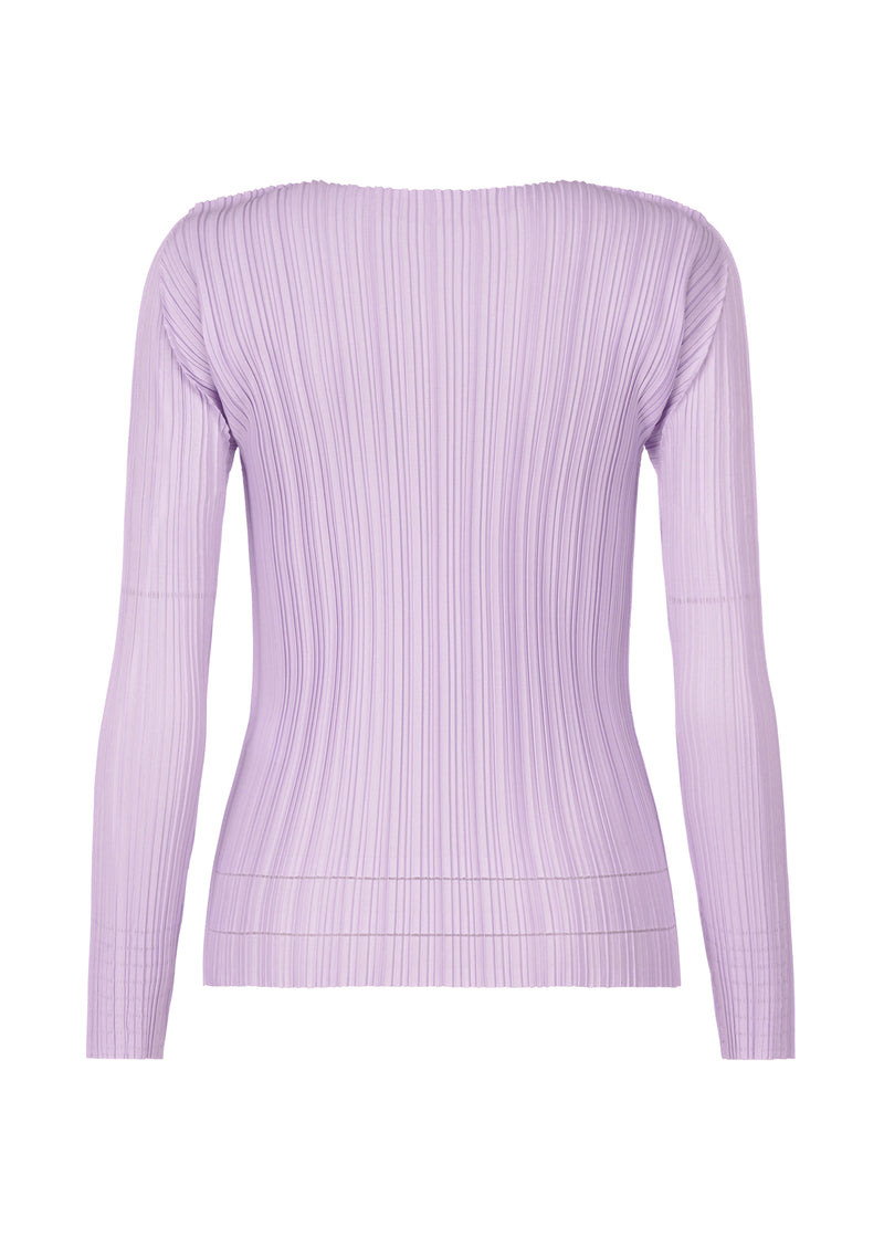 SOFT PLEATS Top Light Purple