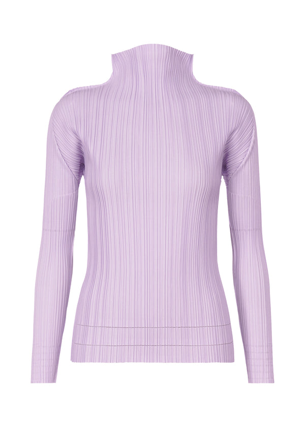 SOFT PLEATS Top Light Purple