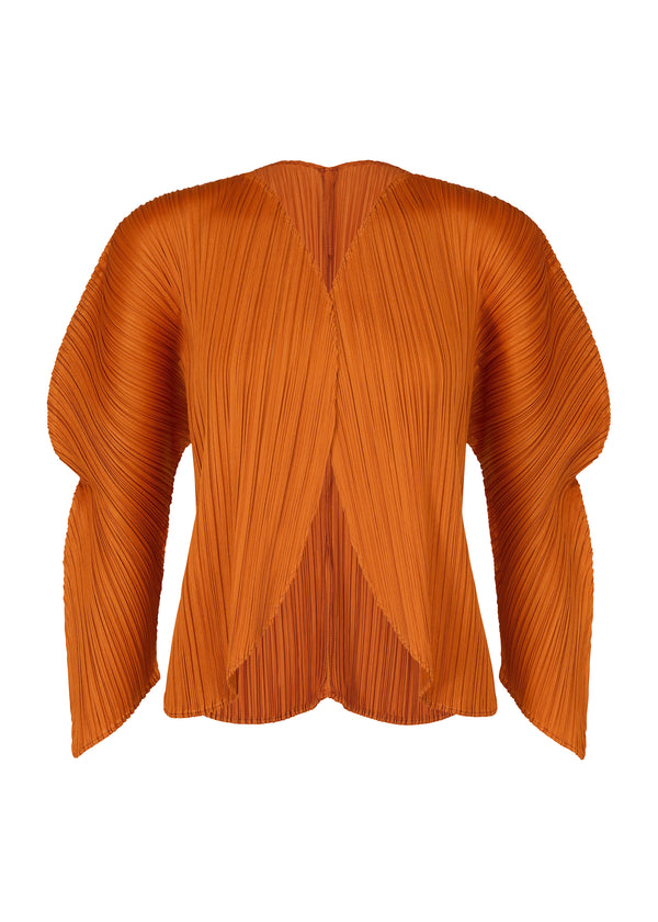 WORMHOLE Cardigan Dark Orange