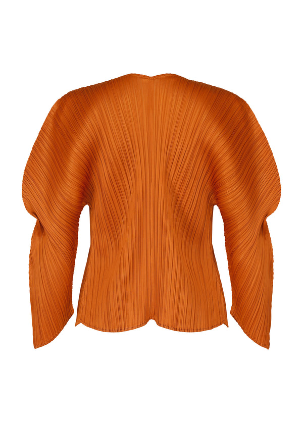 WORMHOLE Cardigan Dark Orange