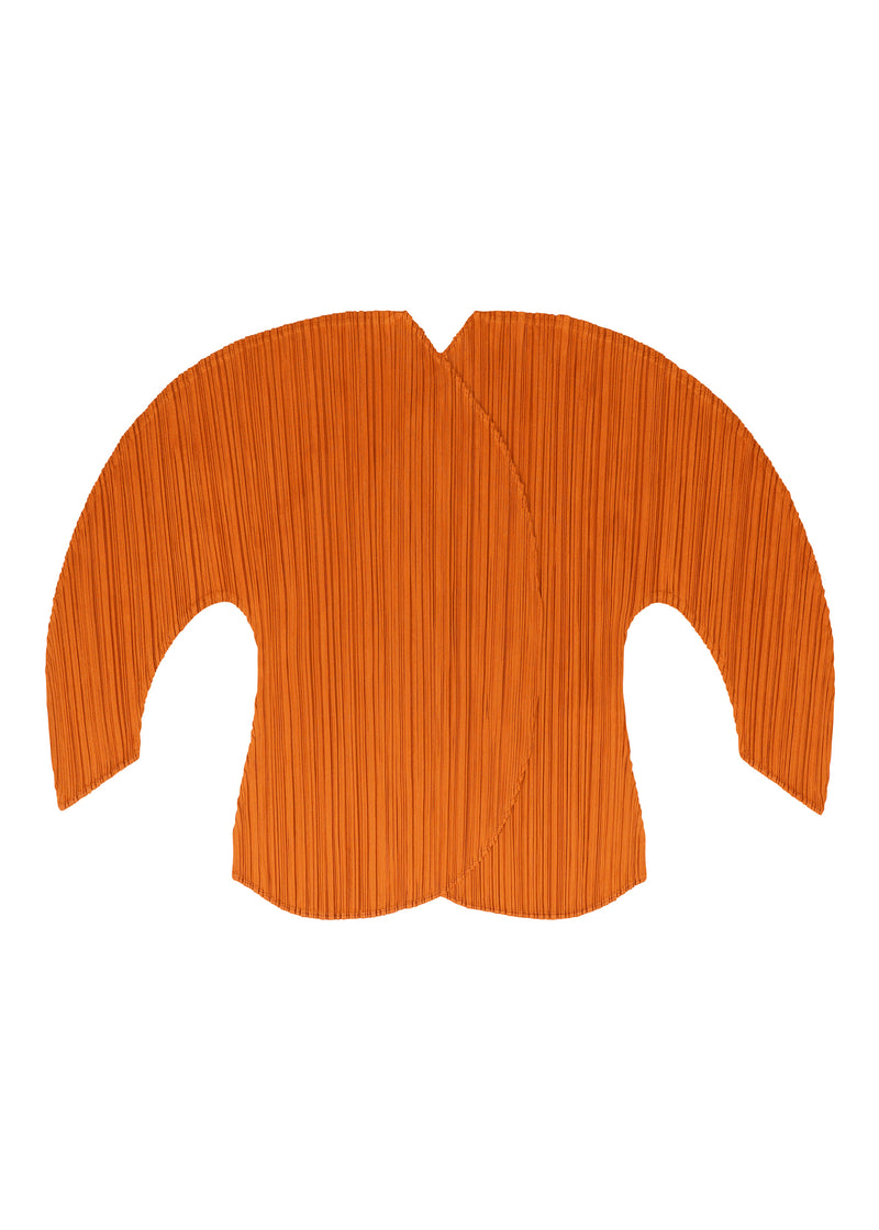 WORMHOLE Cardigan Dark Orange