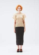 JIGGLY KNIT Skirt Beige