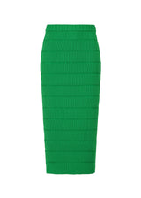 JIGGLY KNIT Skirt Green