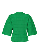 JIGGLY KNIT Top Green