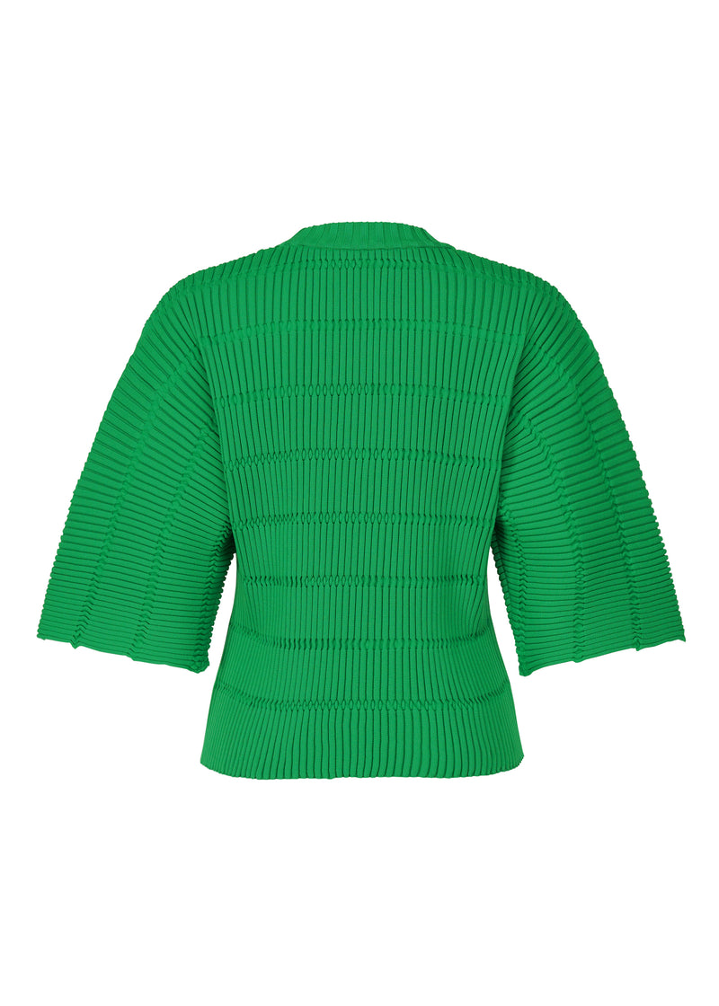 JIGGLY KNIT Top Green