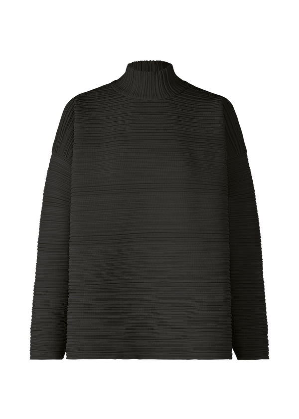 CREPE KNIT Top Black