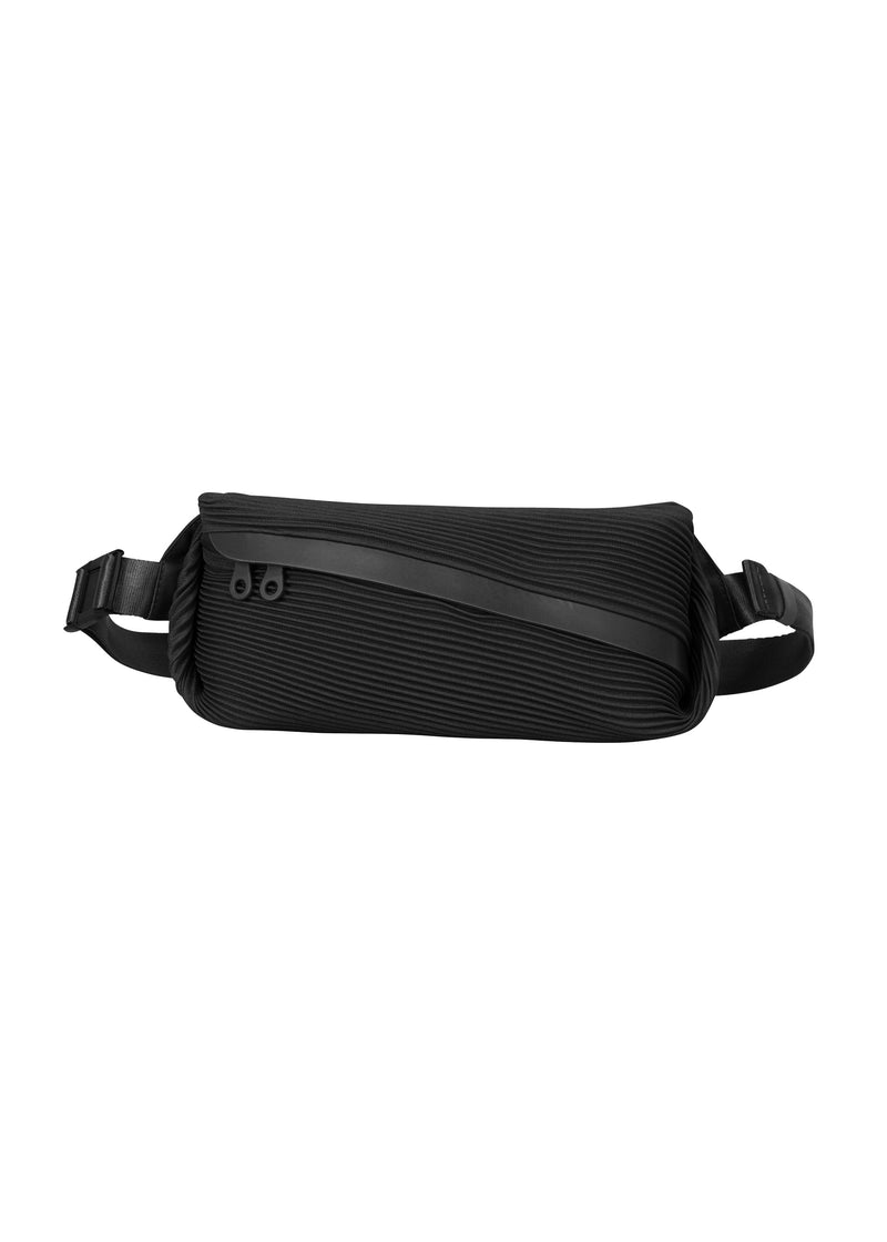 BIAS PLEATS WAISTBAG Bag Black