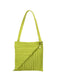 DIAGONAL PLEATS BAG Bag Grass Green