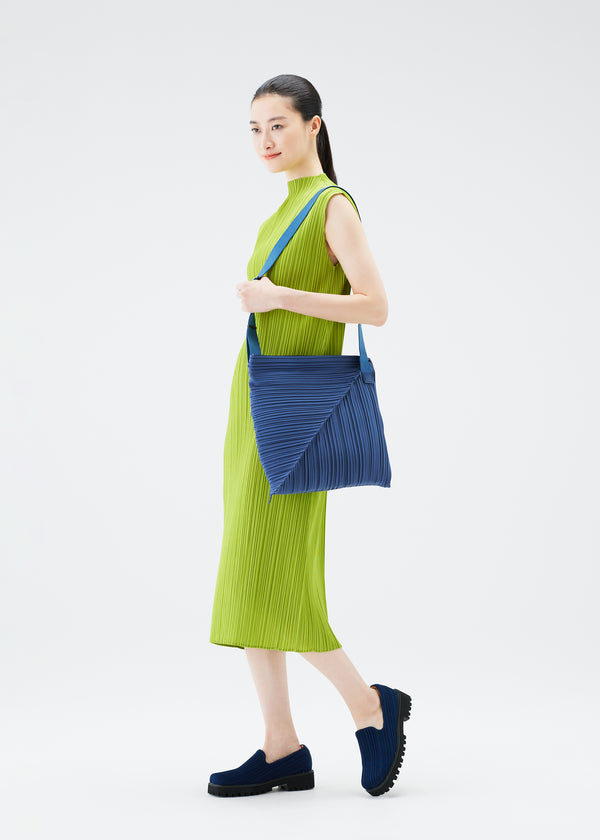 DIAGONAL PLEATS BAG Bag Greyish Navy