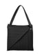 DIAGONAL PLEATS BAG Bag Black