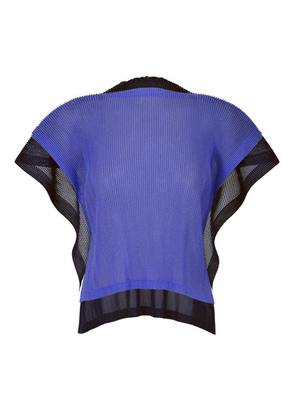 ISSEY MIYAKE パープルリブシャツ サイズ2 ISSEY MIYAKE パープルリブシャツ サイズ2 PP51FK442-m