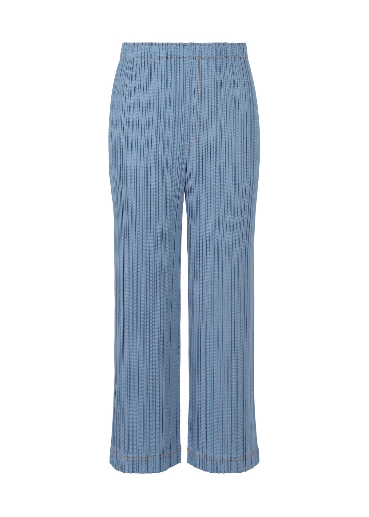 COTTON DENIM Trousers Light Blue