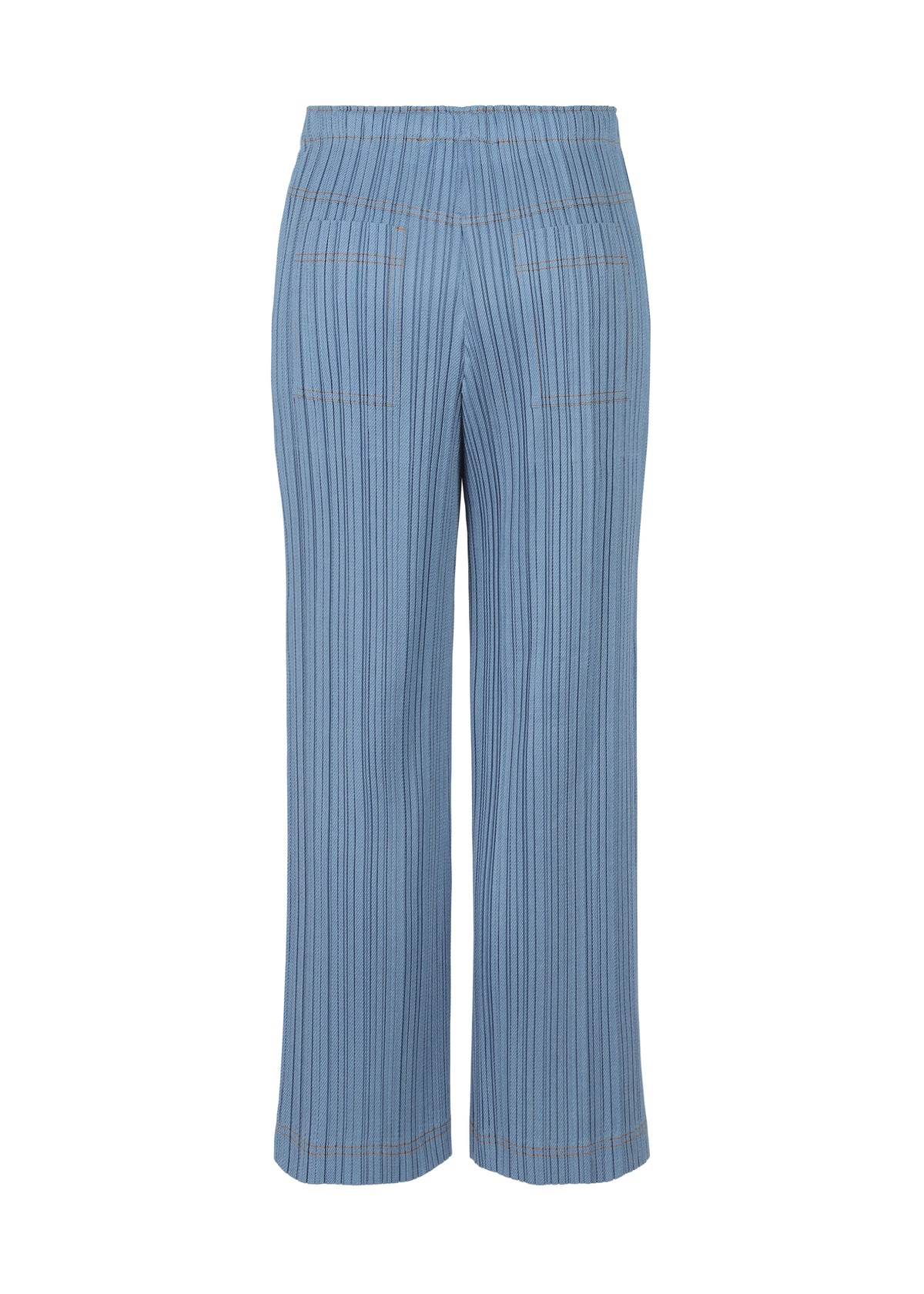 COTTON DENIM Trousers Light Blue