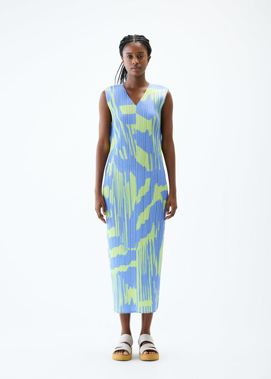 pleat please dress MC March Dress in Apricot Yellow