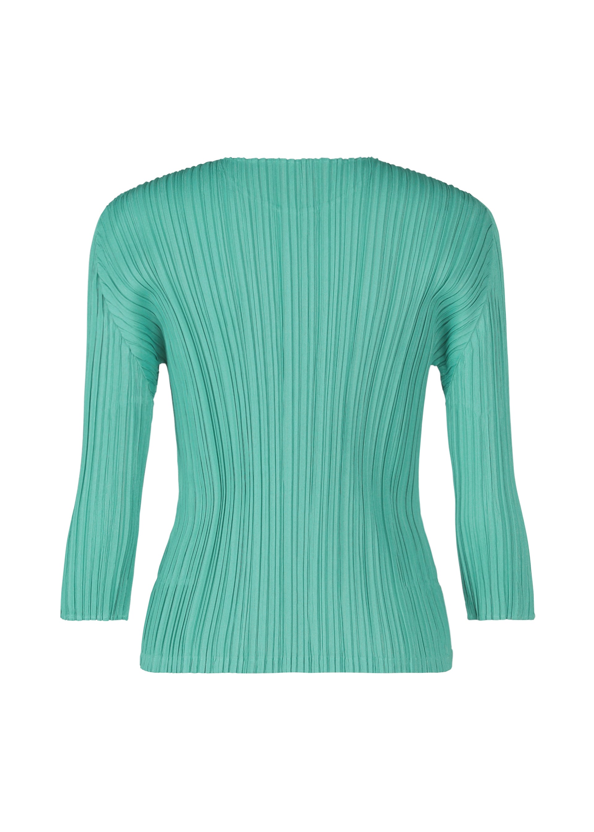MELLOW PLEATS Top Blue Grey