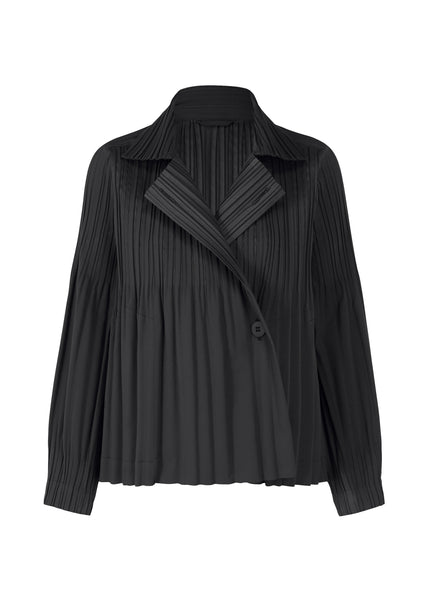 【希少】ISSEY MIYAKEベイクドストレッチジャケット IM74FD508 希少】ISSEY MIYAKEベイクドストレッチジャケット IM74FD508