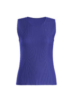A product shot of the Pleats Please Issey Miyake MIST SEPTEMBER top in .