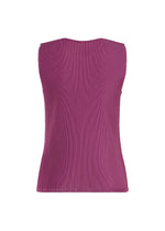 A detail shot of the Pleats Please Issey Miyake MIST SEPTEMBER top.