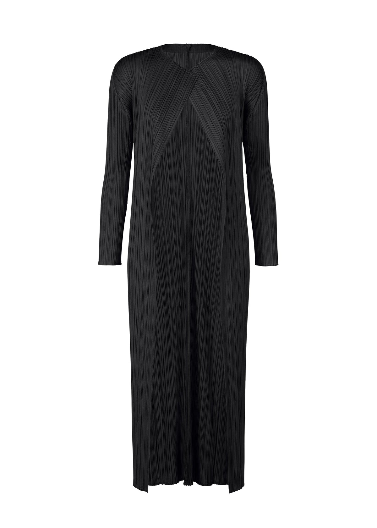 A product shot of the Pleats Please Issey Miyake MONTHLY COLORS SEPTEMBER coat in .