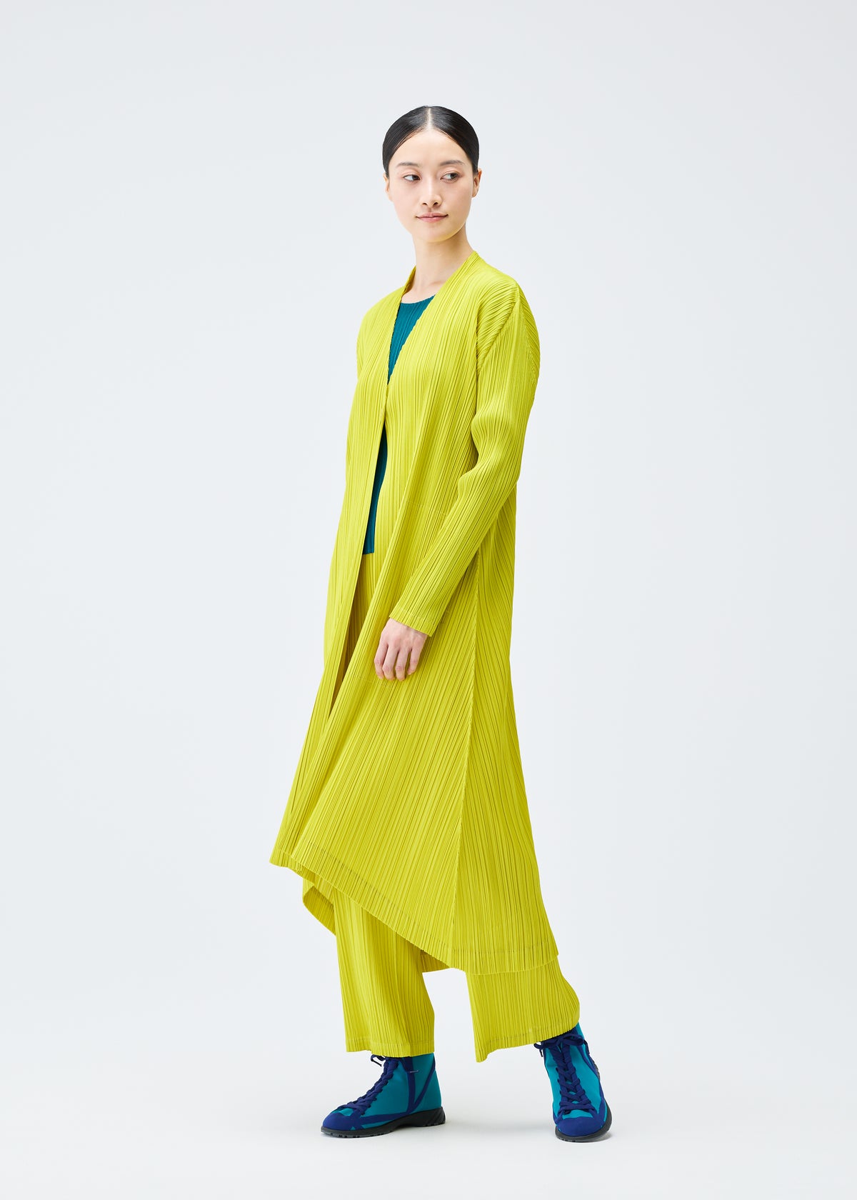 MONTHLY COLORS : OCTOBER Coat Turquoise Green