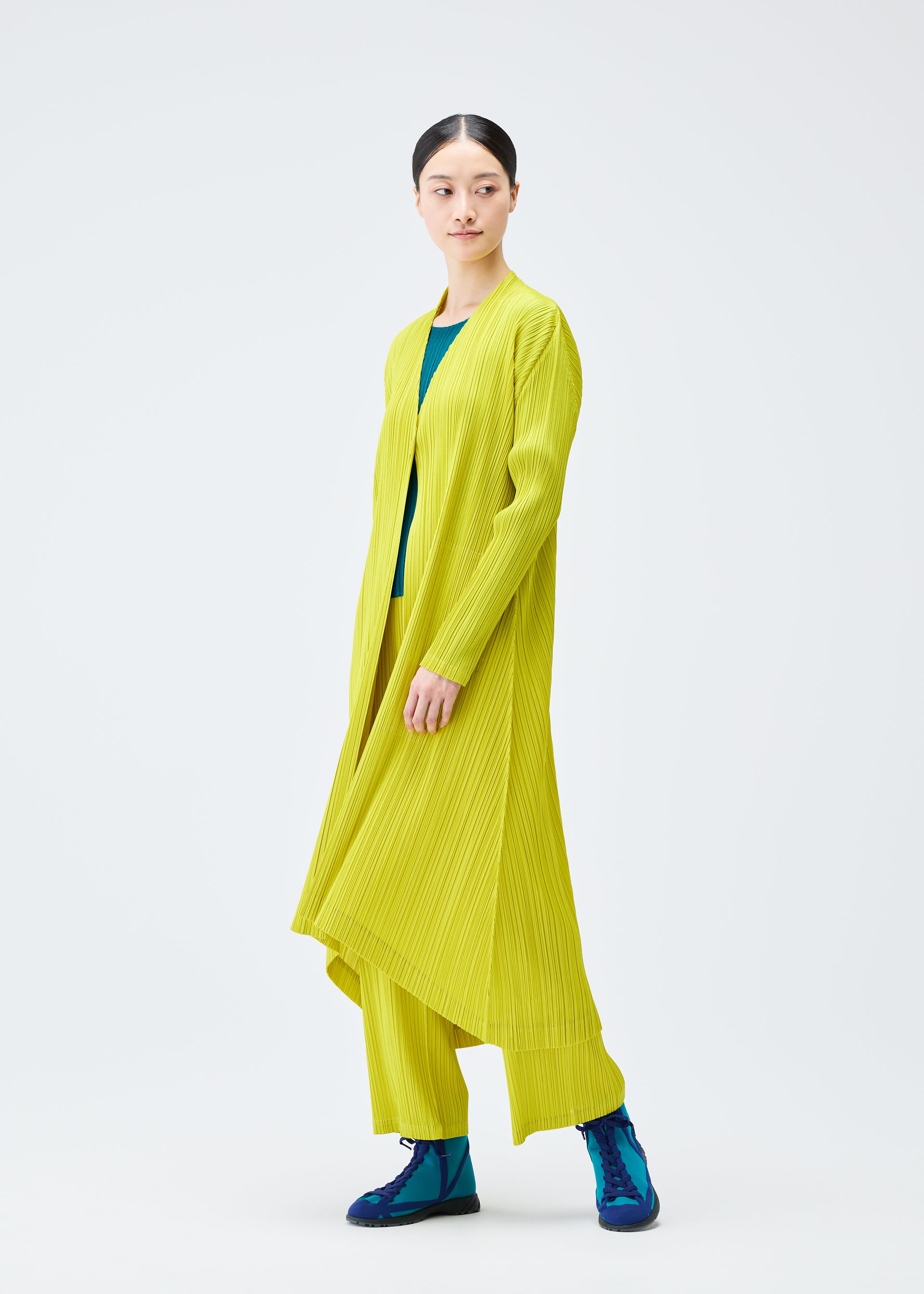 MONTHLY COLORS : OCTOBER Coat Turquoise Green