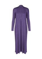 A product shot of the Pleats Please Issey Miyake MONTHLY COLORS : NOVEMBER coat in .