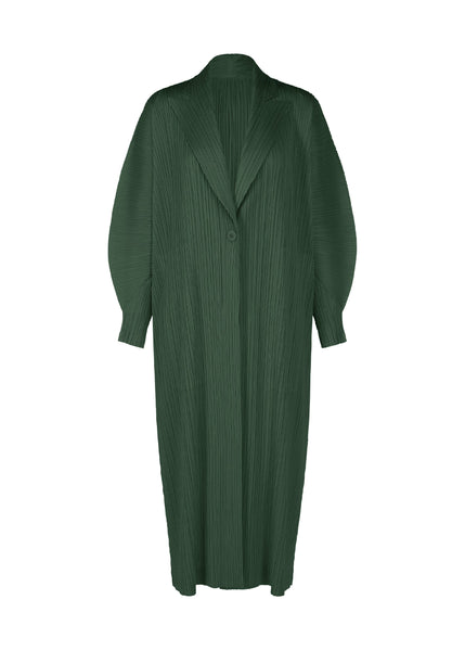 MONTHLY COLORS : DECEMBER Coat Forest Green – ISSEY MIYAKE EU