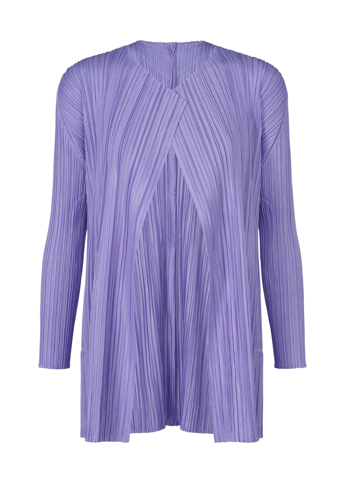 Manteau MELLOW PLEATS Bleu Saxe