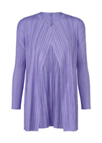 Manteau MELLOW PLEATS Bleu Saxe