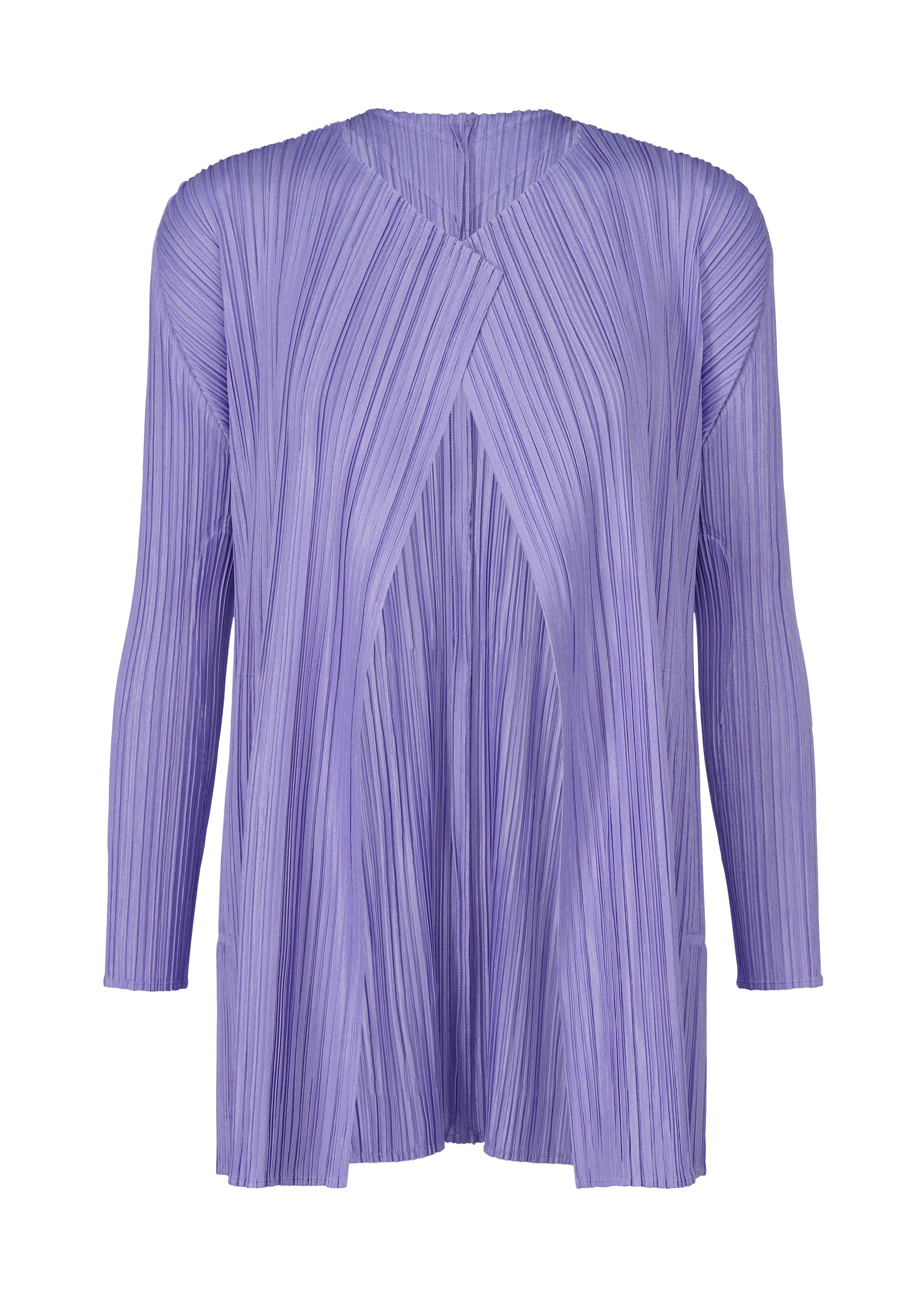 Manteau MELLOW PLEATS Bleu Saxe