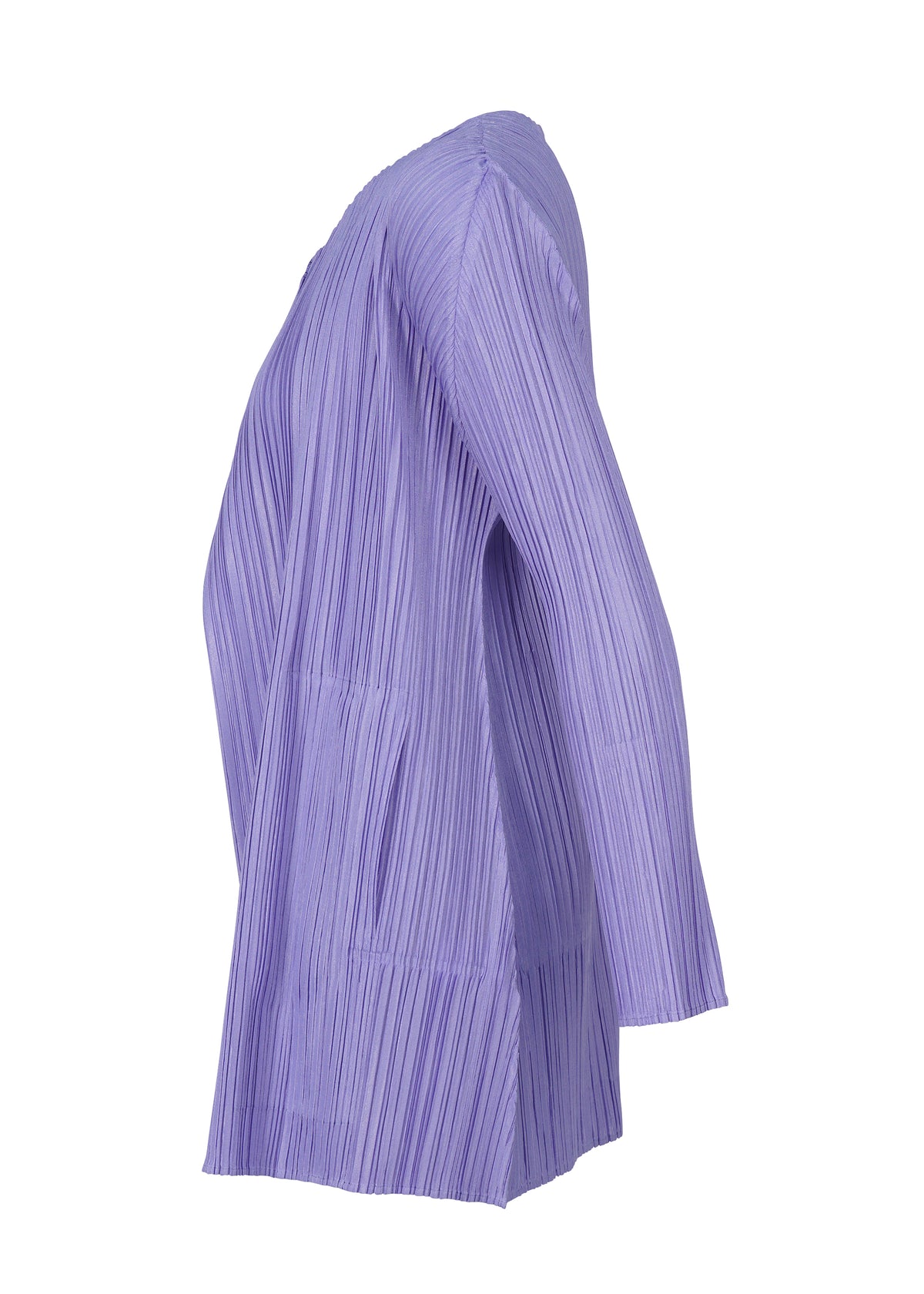 Manteau MELLOW PLEATS Bleu Saxe