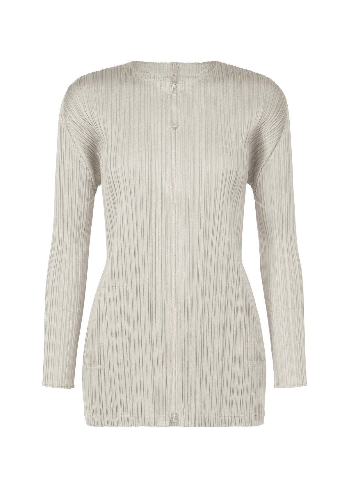 A product shot of the Pleats Please Issey Miyake MONTHLY COLORS SEPTEMBER jacket in .