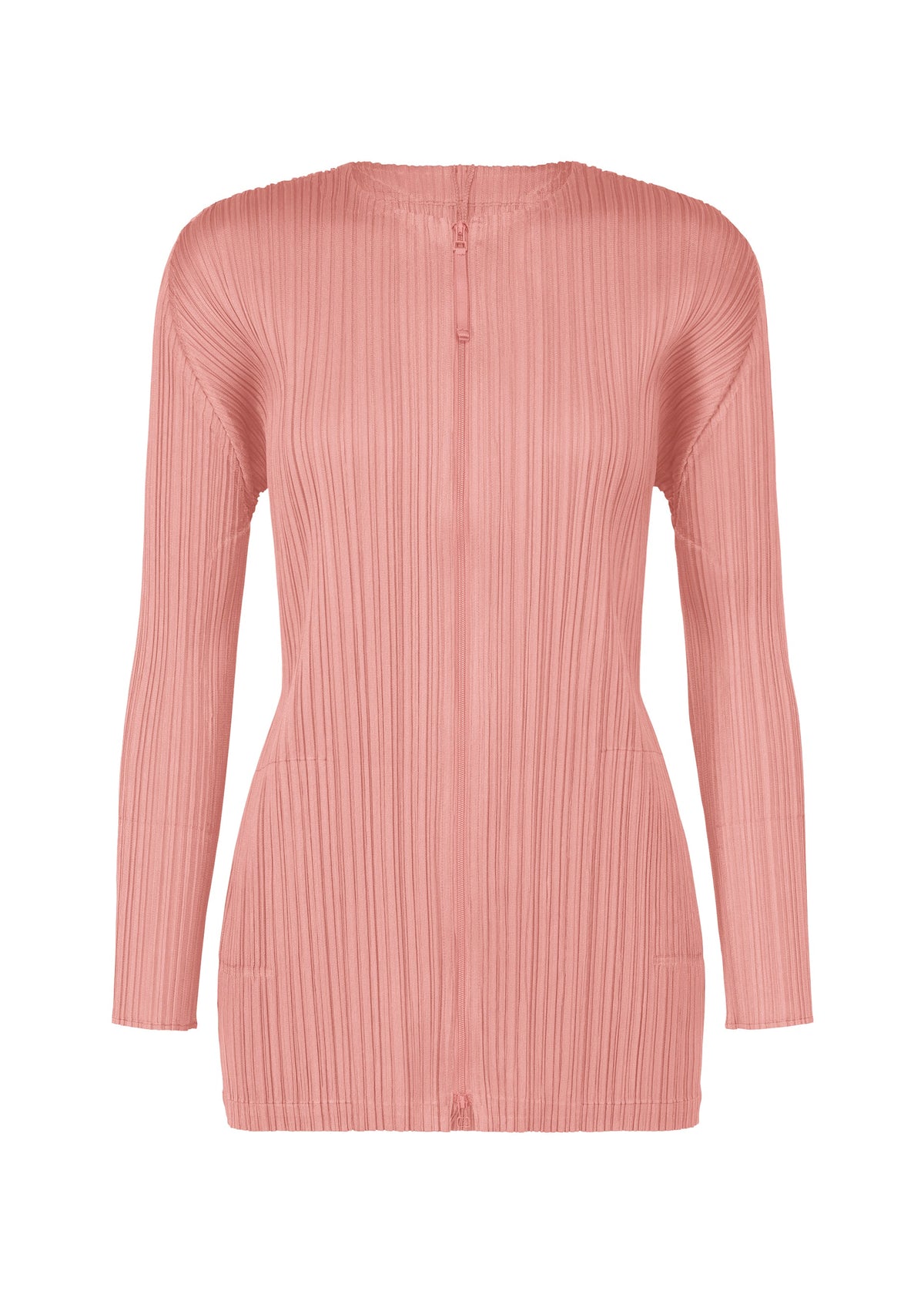 A product shot of the Pleats Please Issey Miyake MONTHLY COLORS SEPTEMBER jacket in .